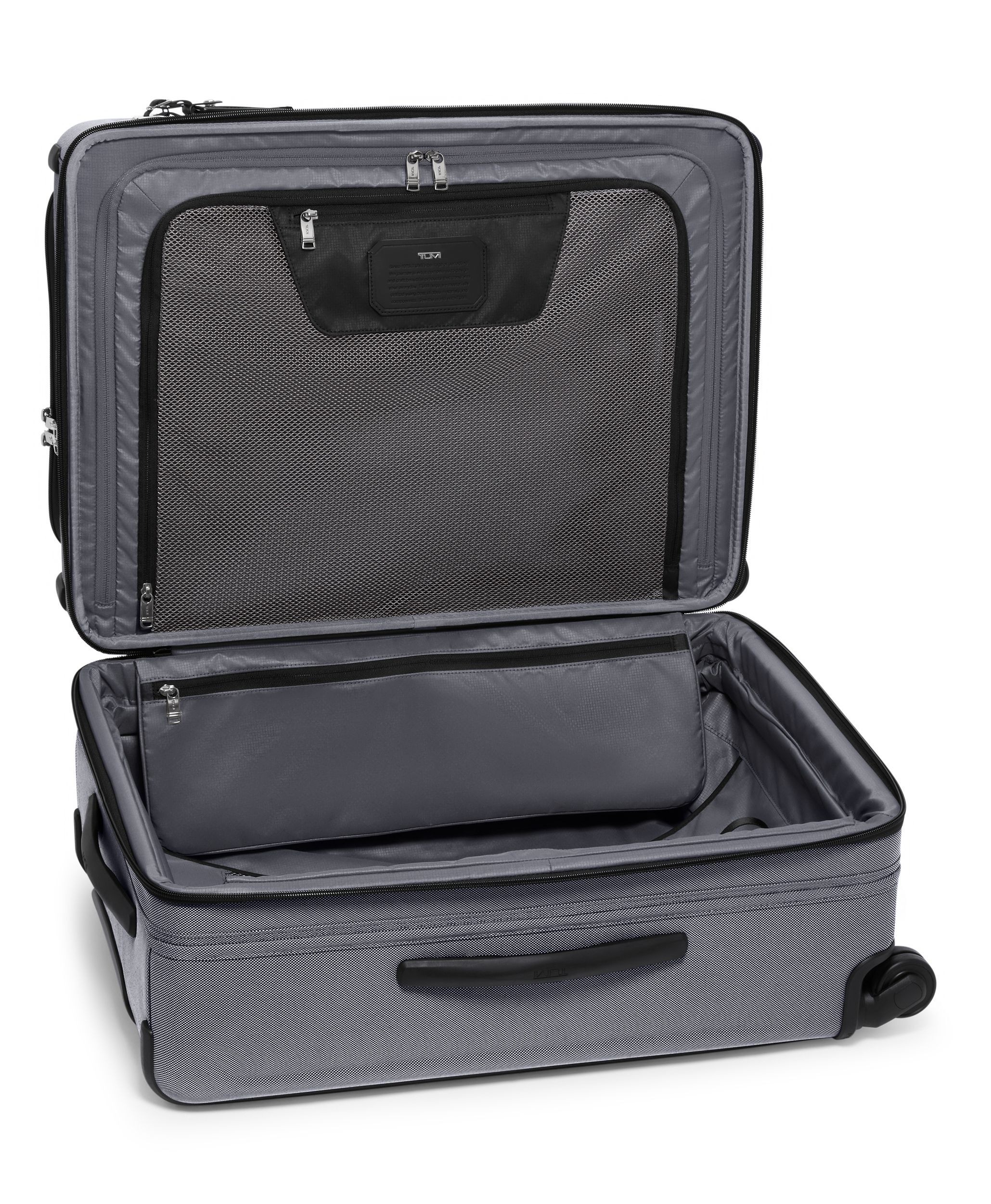 Alpha X Short Trip Expandable Checked Luggage 66 cm Grey | TUMI Sweden