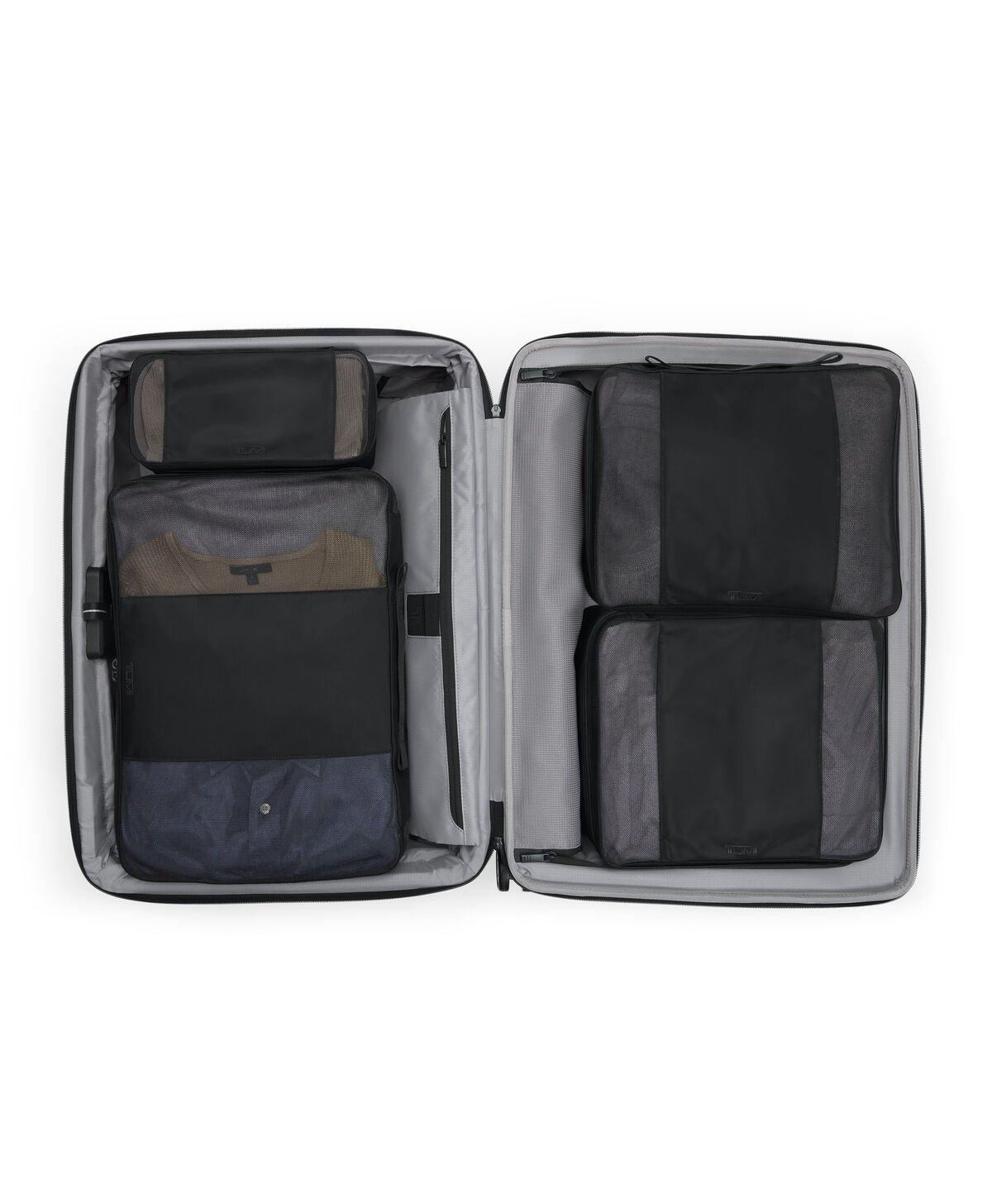 Alpha Medium Dual Access Expandable Checked | TUMI Medium Dual Access Expandable Checked