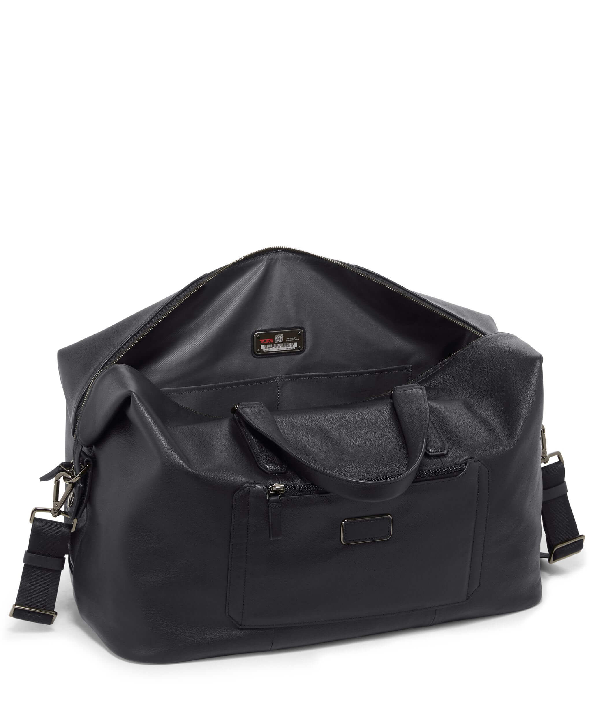 Tumi online leather duffel