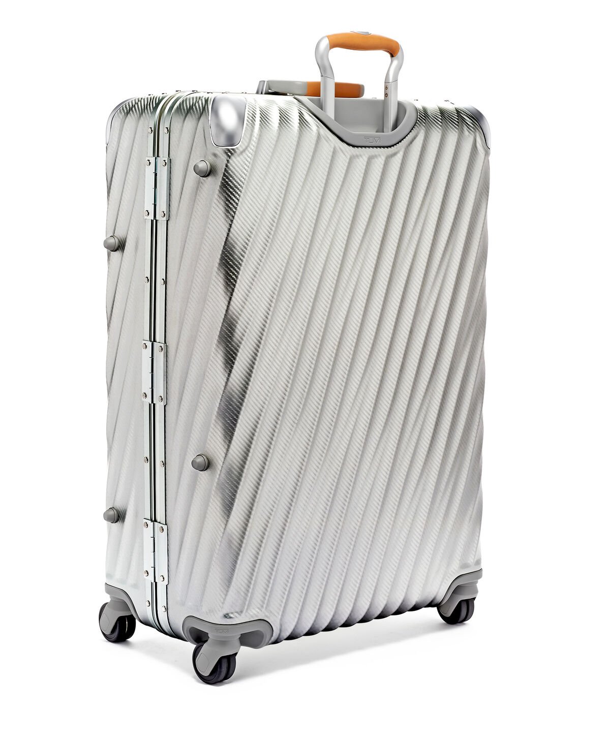 TUMI 19 Degree Aluminium EXTENDED TRIP PACKING Texture Silver