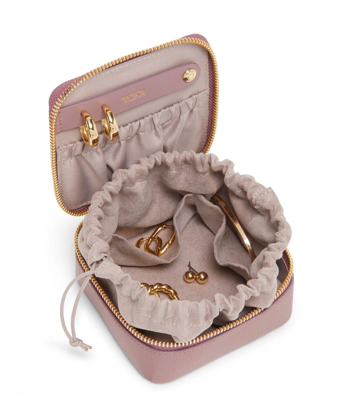 Tumi Belden JEWELRY CASE  Pearl Pink