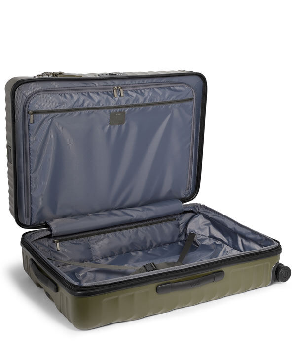 Tumi hard shell suitcase top