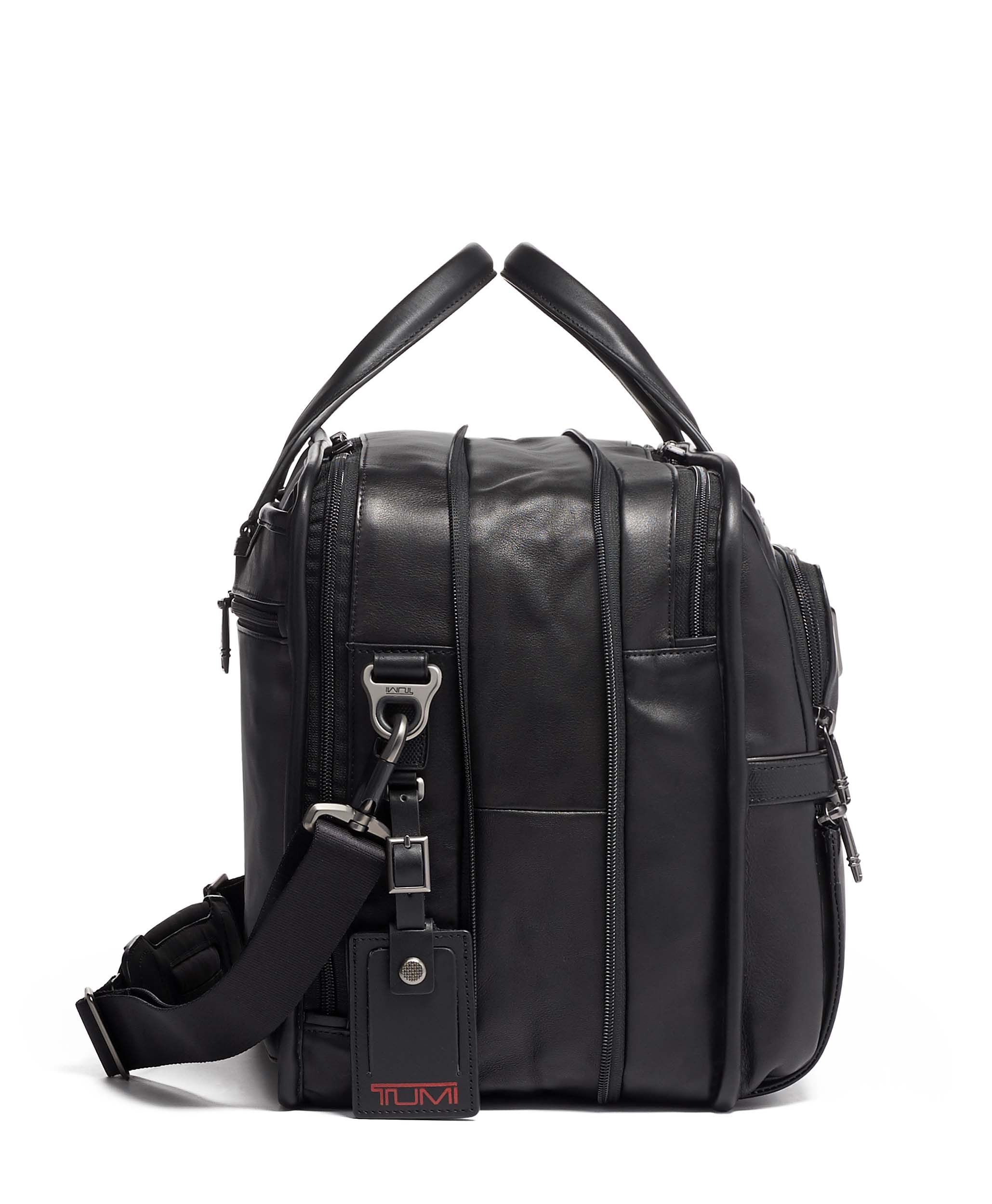 tumi alpha 3 leather