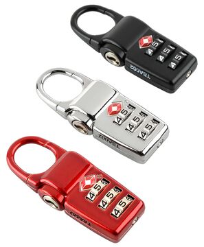 Travel Accessory TSA Lock Box x3