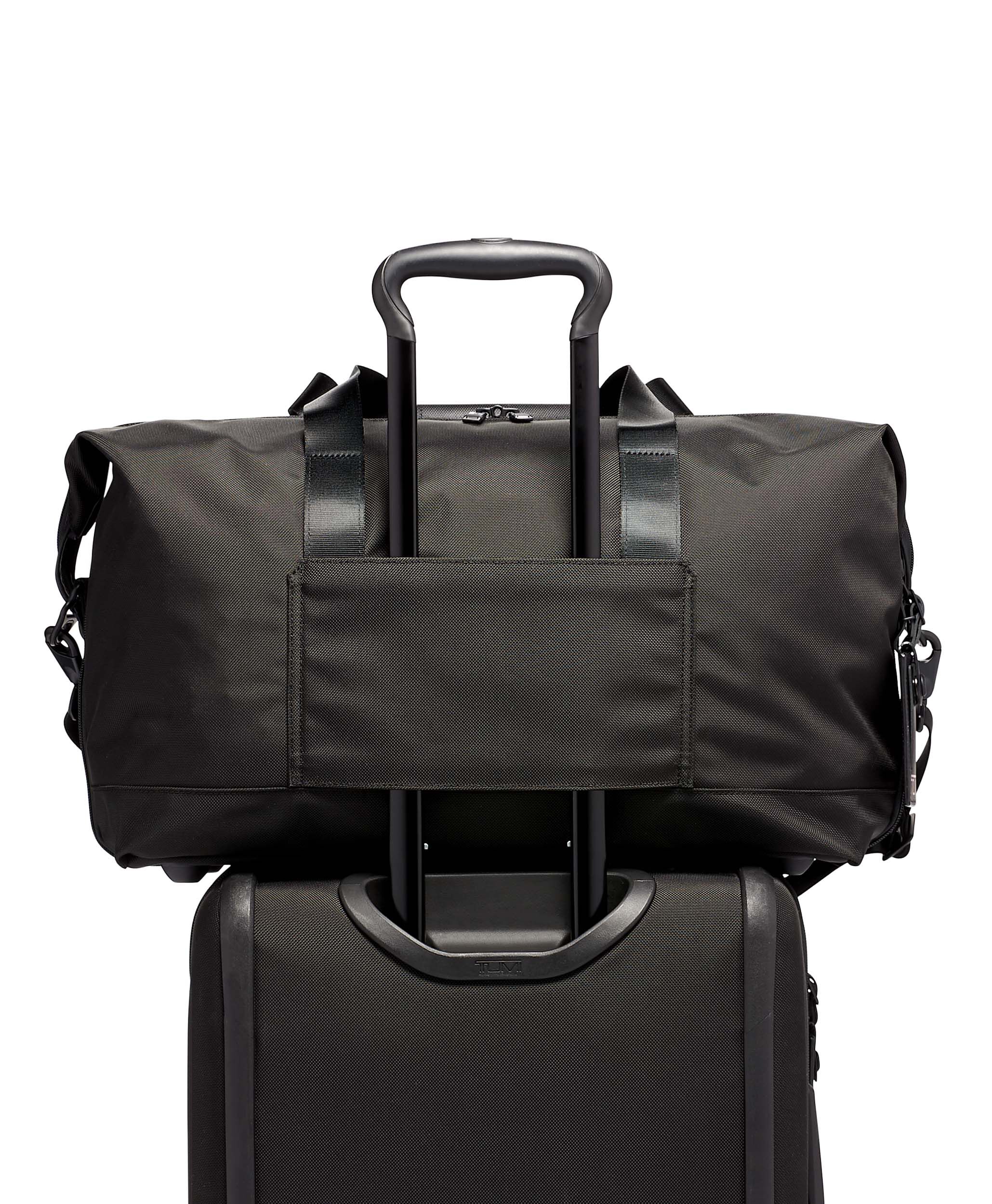 Alpha 3 Double Expansion Satchel Black | TUMI Sweden