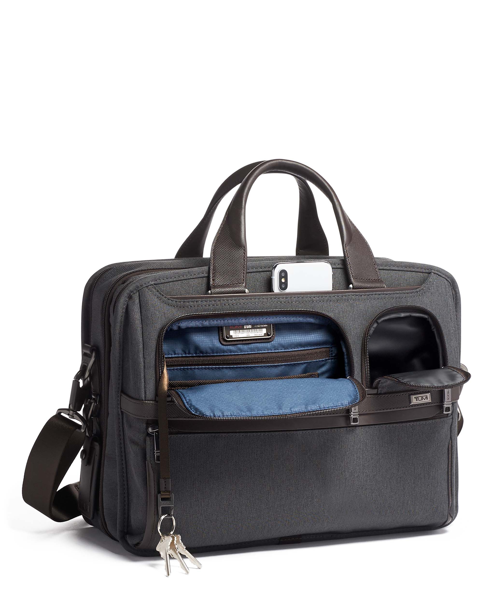 tumi briefcases