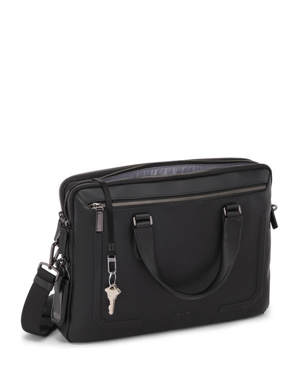 Harrison Sycamore Slim Brief Black | TUMI Sweden