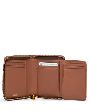 Belden Trifold Zip-Around Wallet