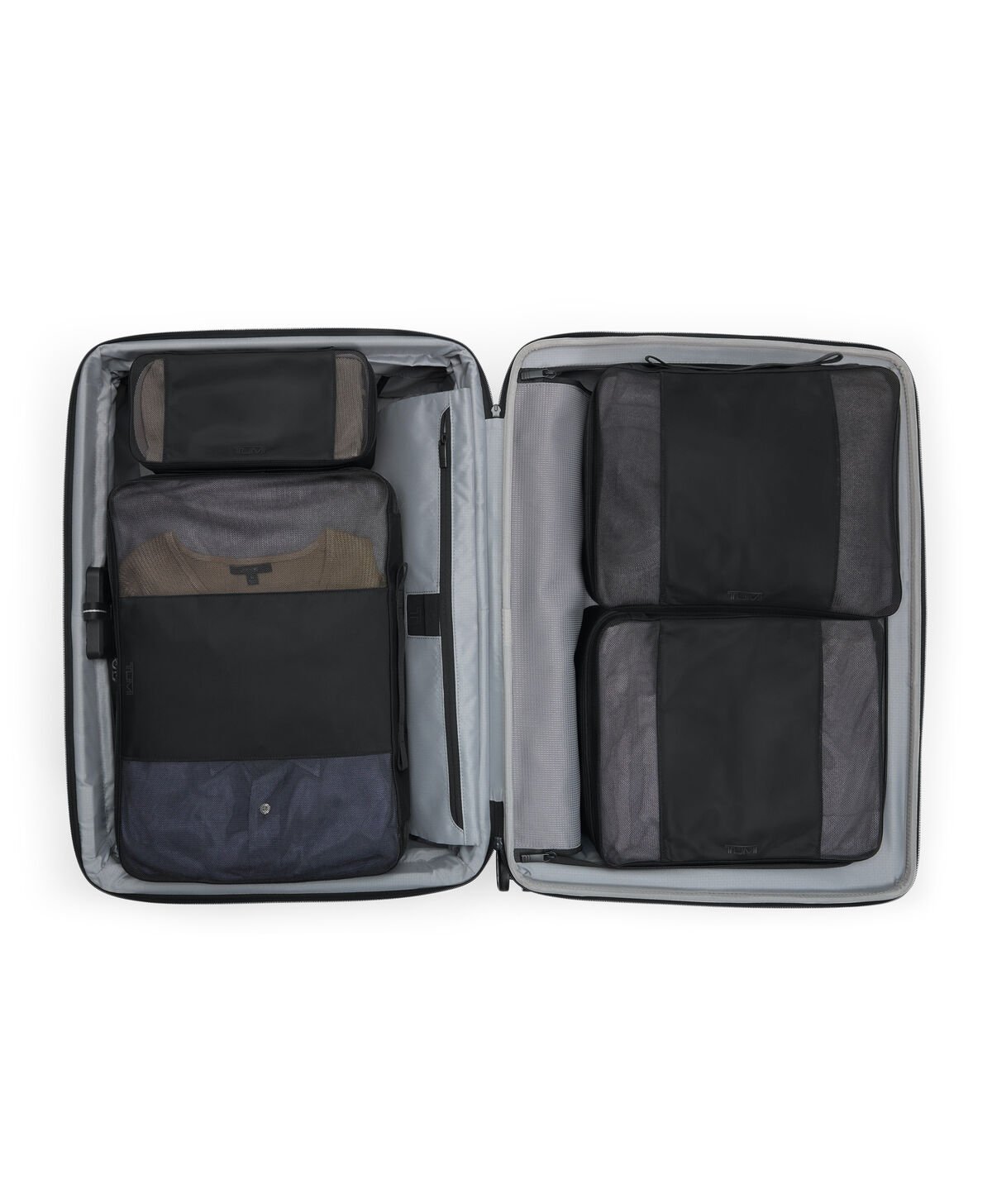 Alpha Medium Dual Access Expandable Checked | TUMI Medium Dual Access Expandable Checked