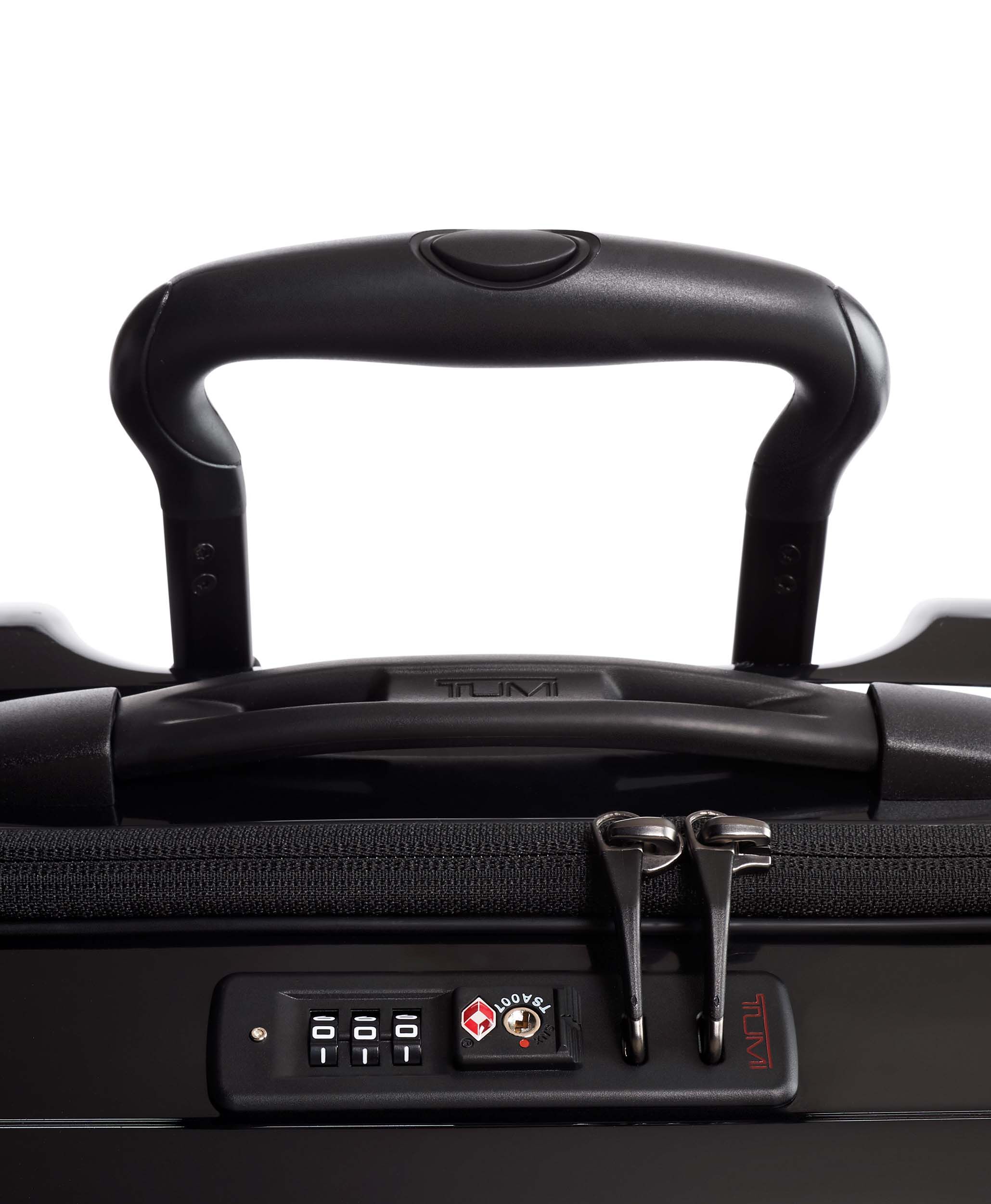 tumi 4 wheeled compact brief
