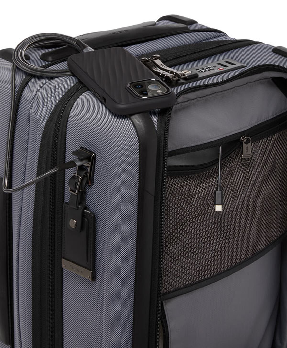 TUMI Alpha 3 INTL DUAL ACCESS 4WHL C/O  Meteor Grey