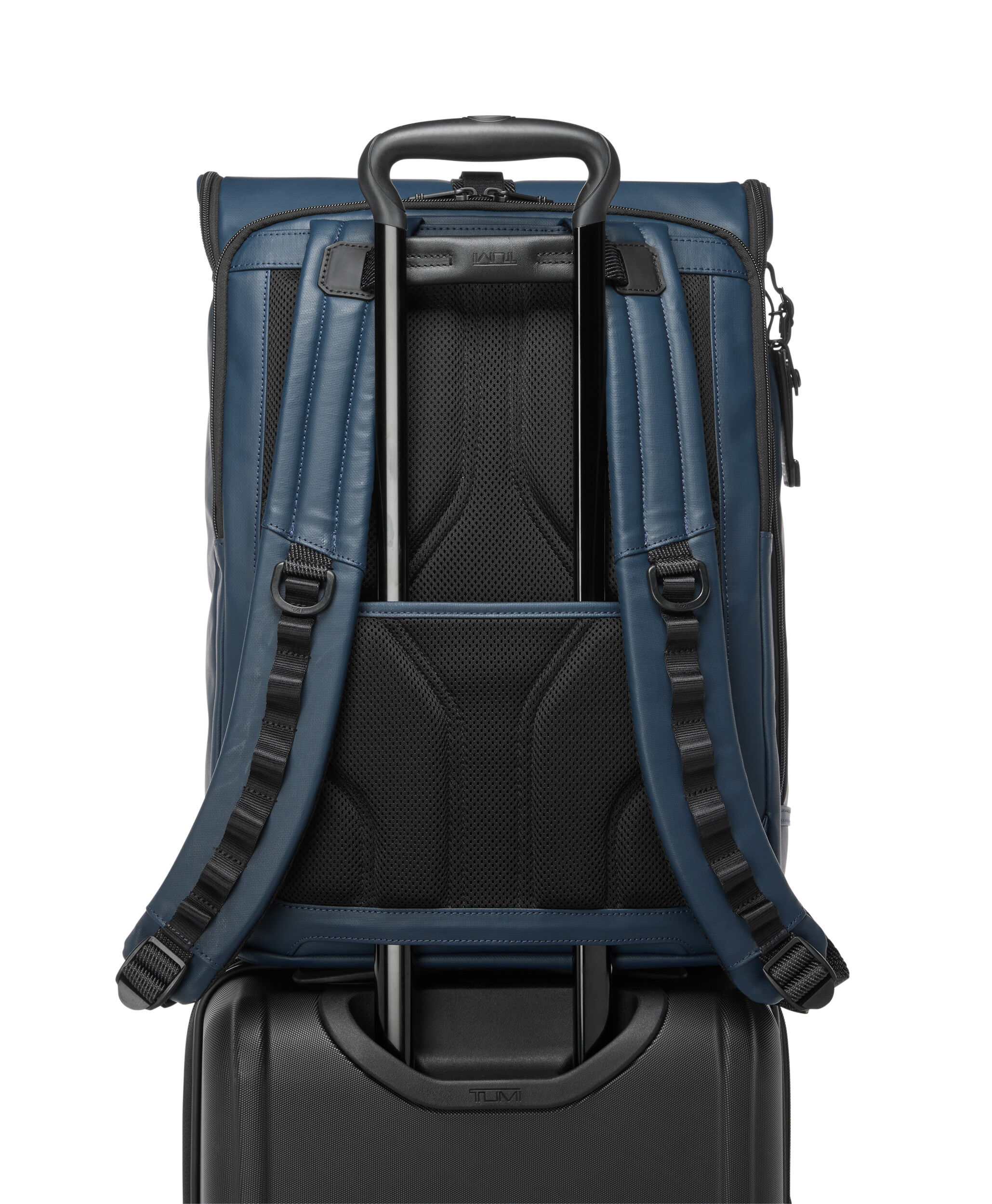 Alpha Bravo Surveillance Flap Backpack Blue | TUMI Sweden