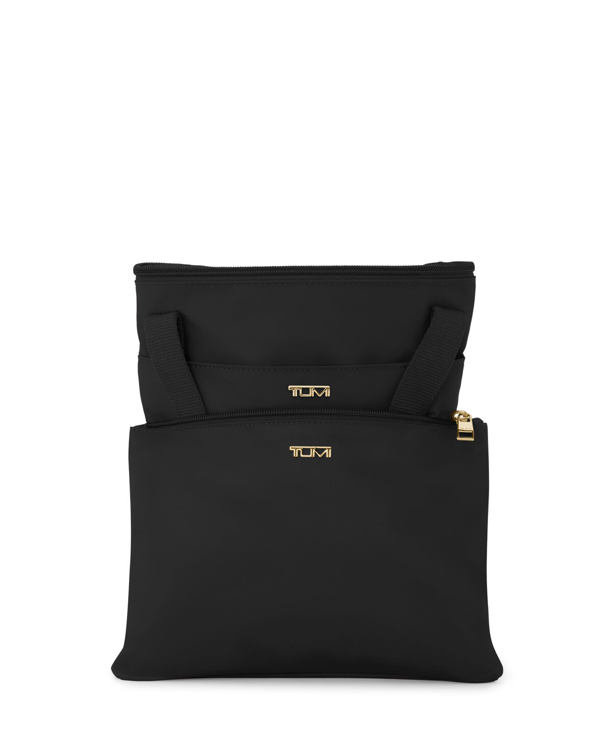 Tumi Voyageur JUST IN CASE TOTE  Black/Gold