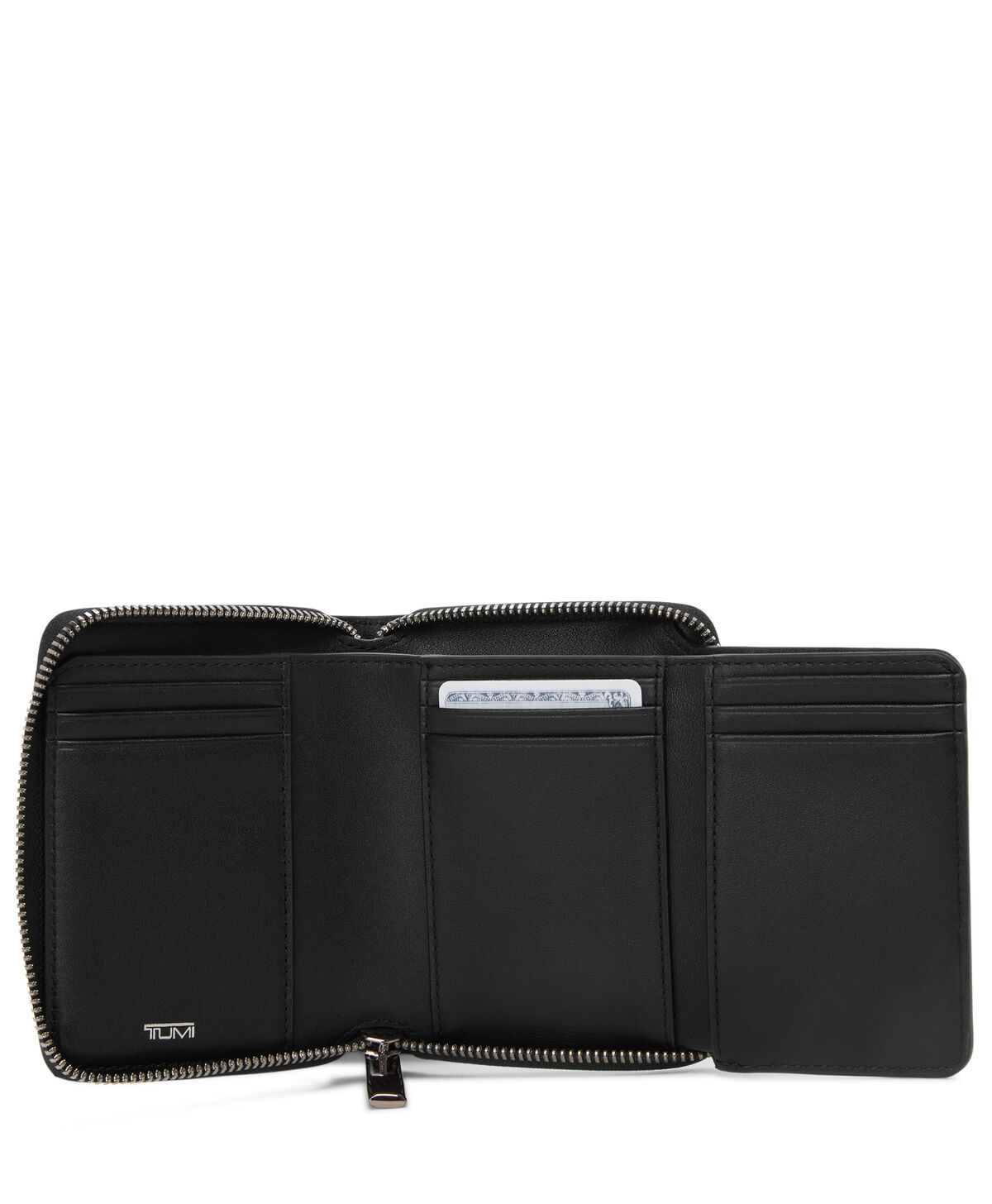 TUMI Trifold Zip-Around Wallet